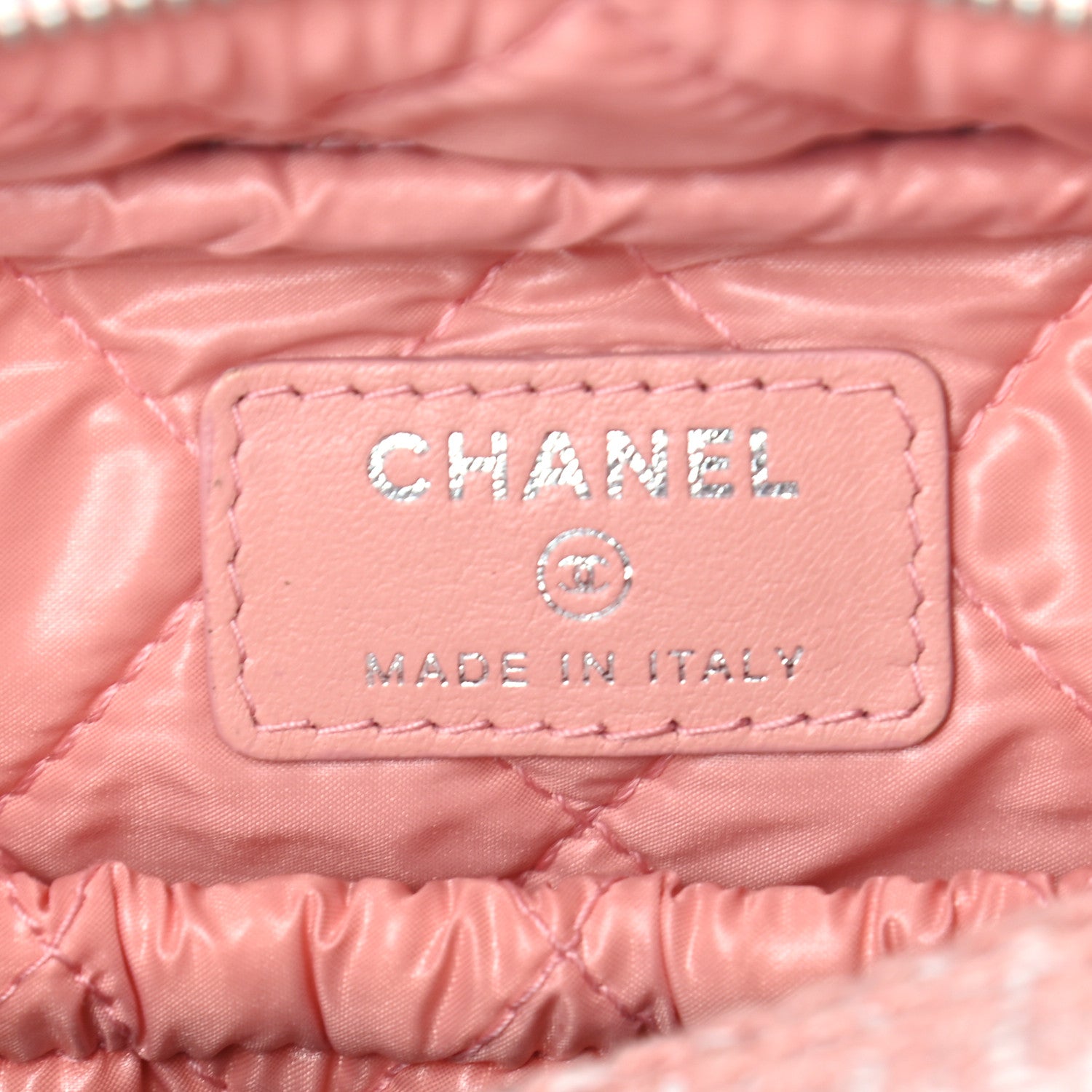Chanel Canvas Small Deauville Case Pink 6 of 8