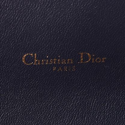 Christian Dior Oblique Saddle Chain Wallet Blue 8 of 11