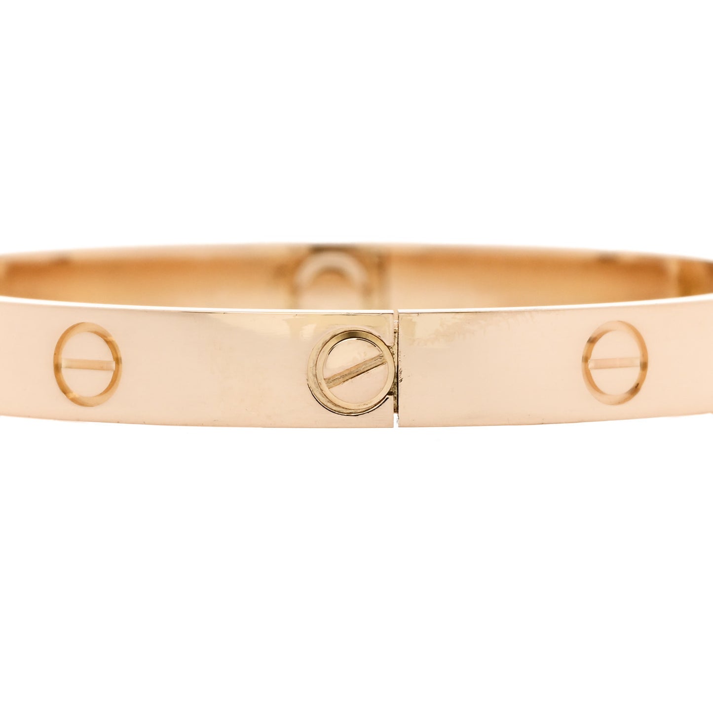 18K Yellow Gold LOVE Bracelet 17