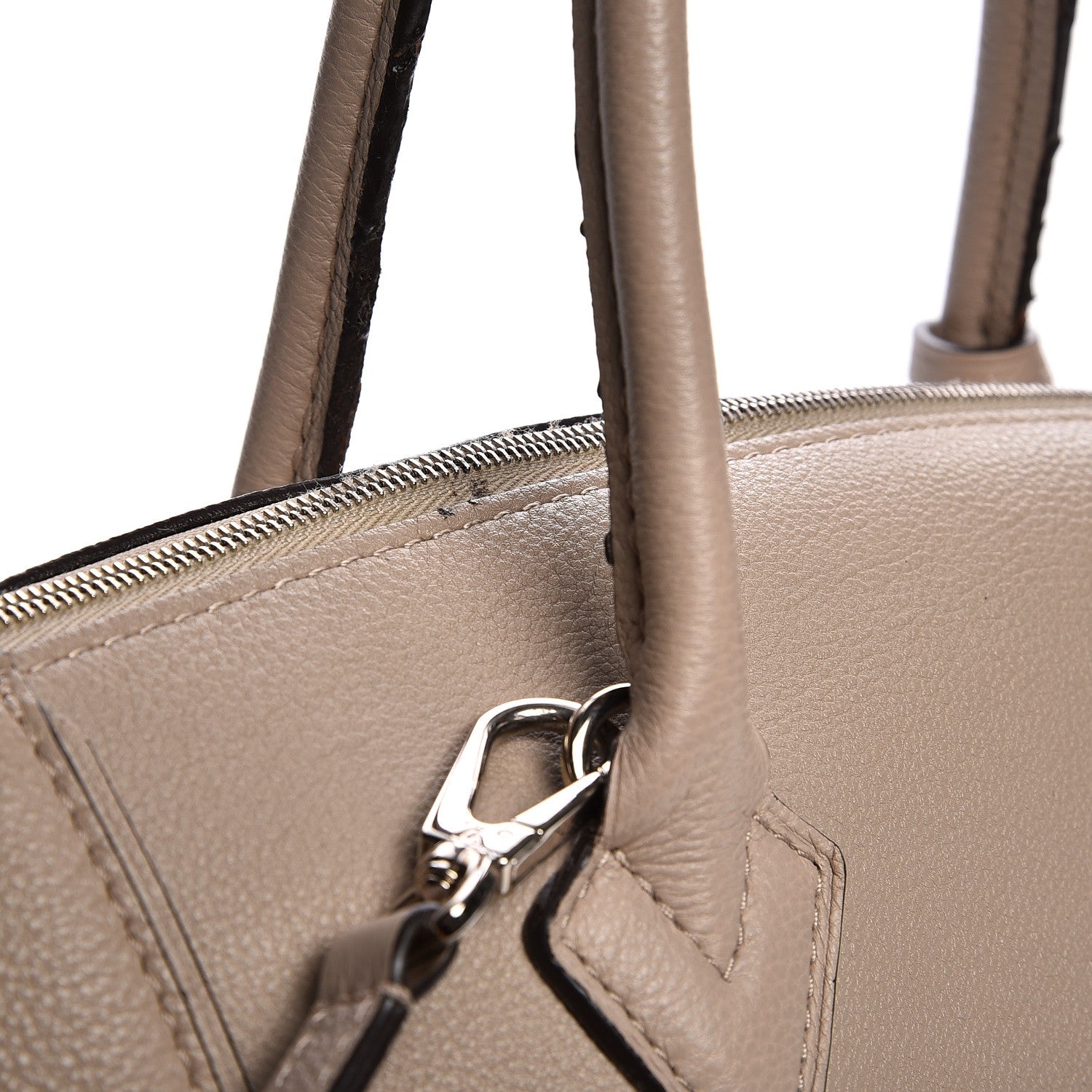 Louis Vuitton Veau Cachemire Soft Lockit MM Galet 14 of 15