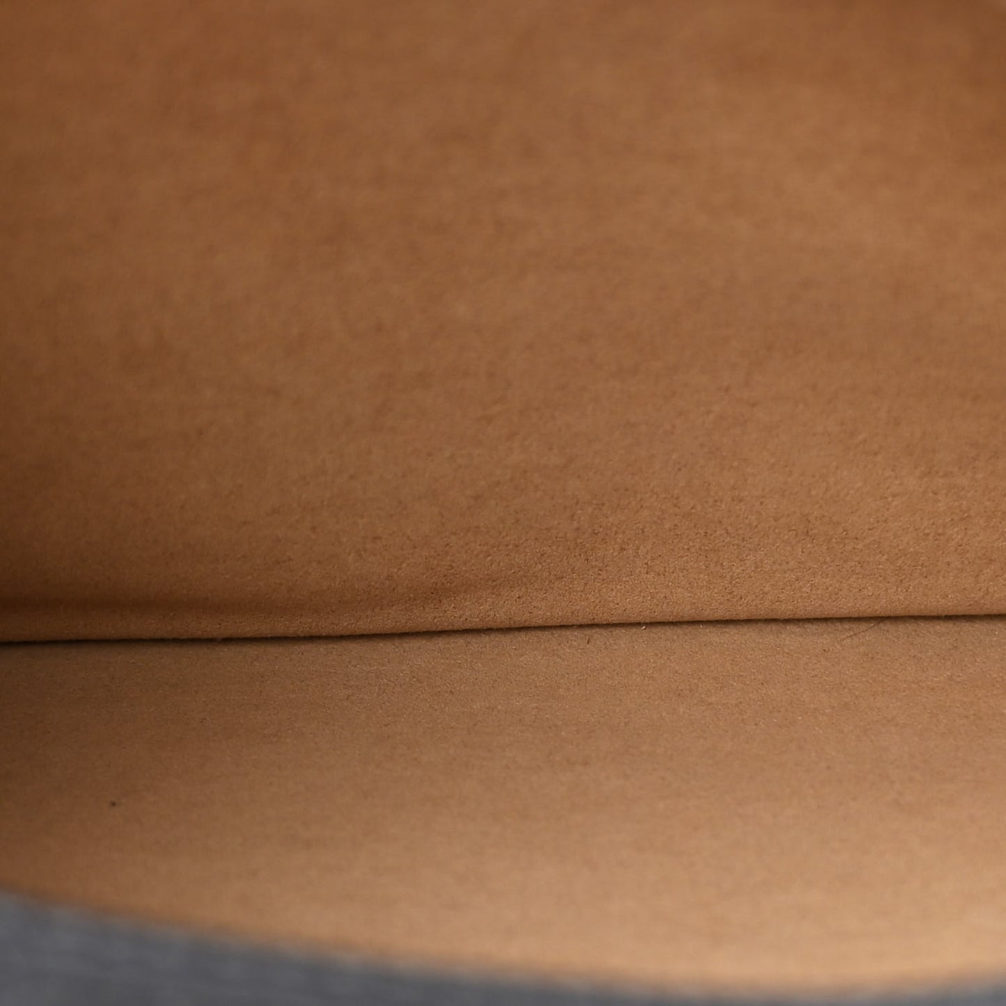 Grained Calfskin Large Milla Tote Phantom Grey