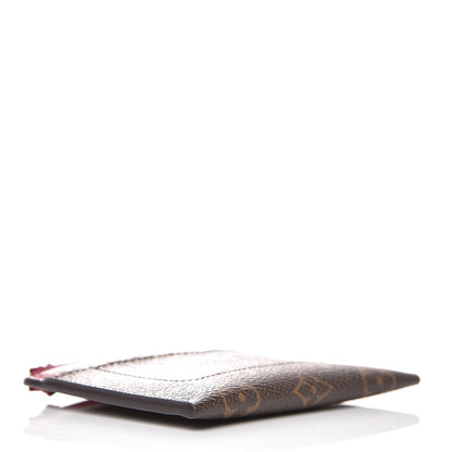 Louis Vuitton Monogram Zipped Card Holder Fuchsia 4 of 7