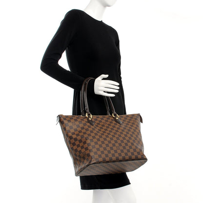 Louis Vuitton Damier Ebene Saleya MM 2 of 12