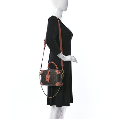Louis Vuitton Monogram Petite Malle Souple Peach 2 of 11