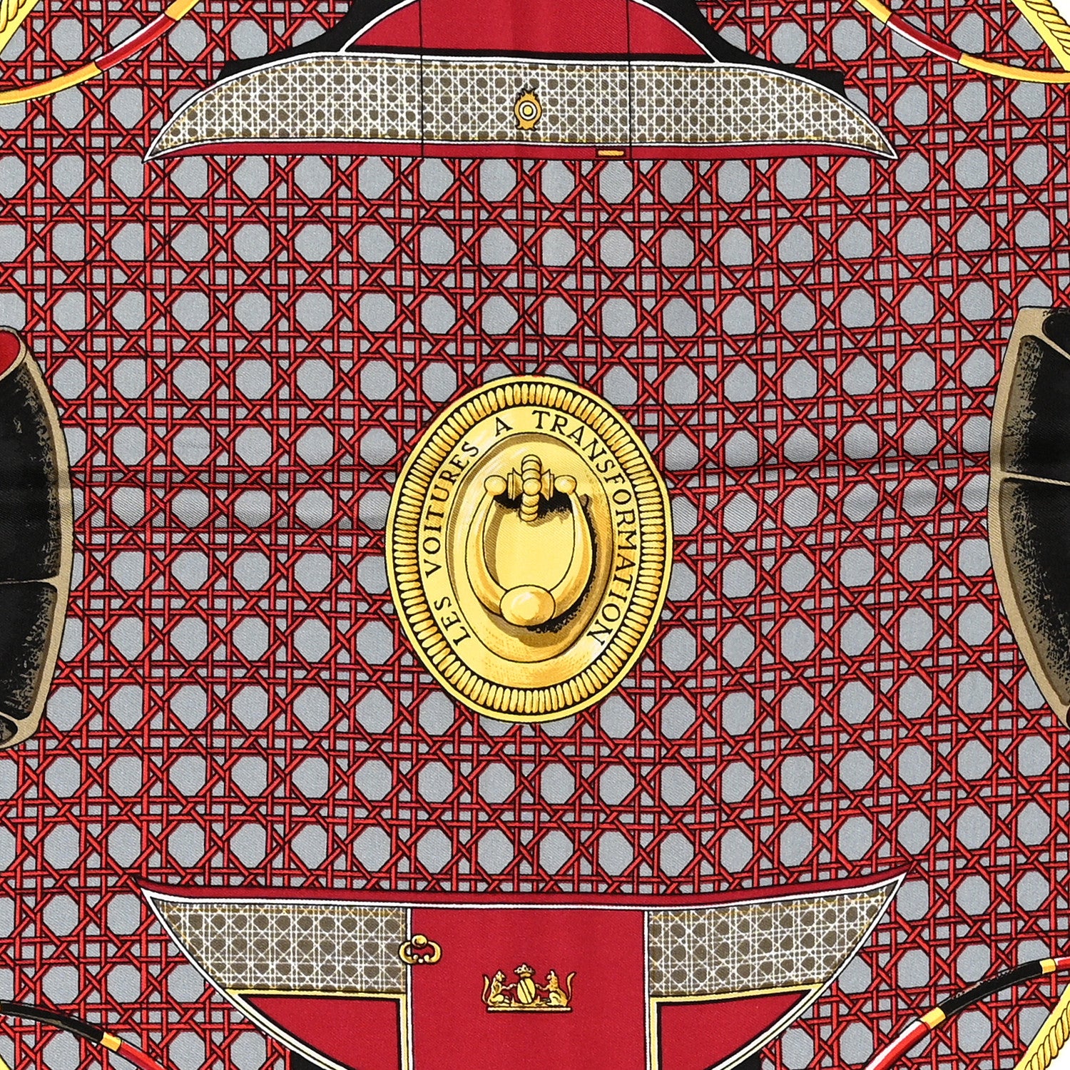 Hermes Silk Les Voitures A Transformation 90 4 of 8