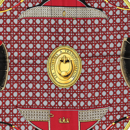 Hermes Silk Les Voitures A Transformation 90 4 of 8