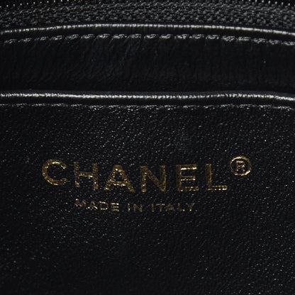 Chanel Caviar Quilted Mini Rectangular Flap Dark Charcoal 8 of 10
