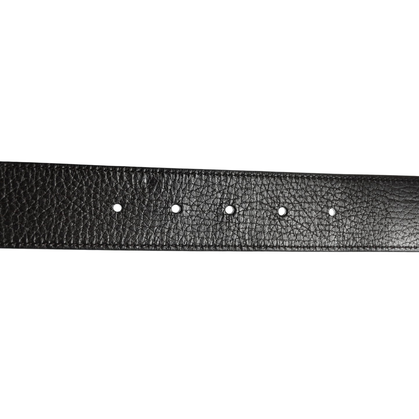 Dollar Calfskin Double G Reversible 37mm Belt 90 36 Black New Acero