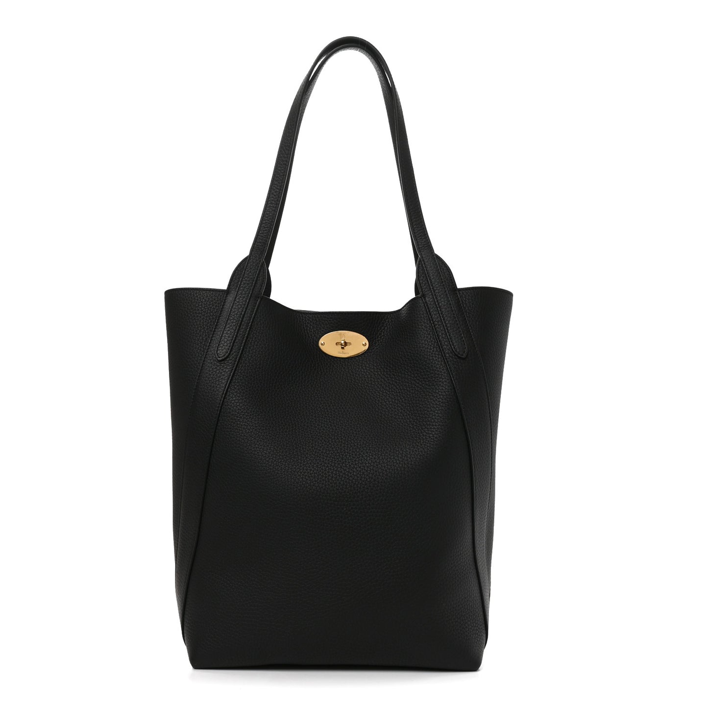 Heavy Grain Bayswater North South Tote Black
