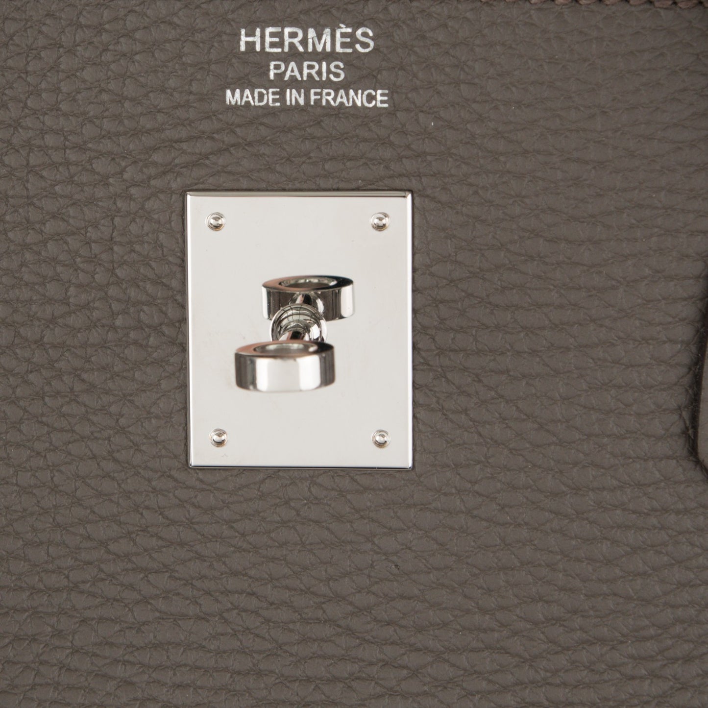 Taurillon Clemence Birkin 40 Etain