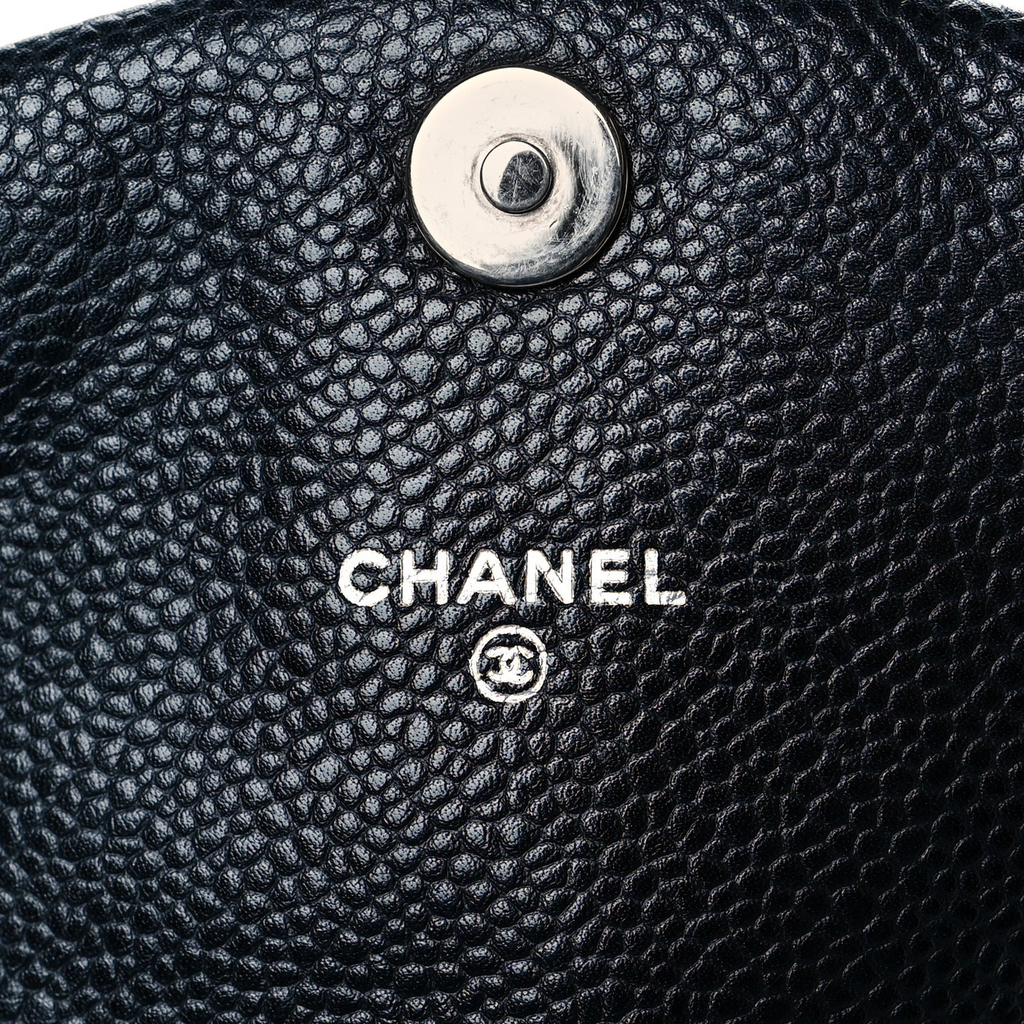 Caviar Half Moon Wallet On Chain WOC Black