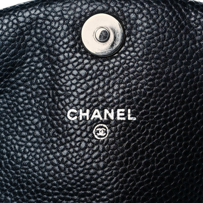 Chanel Caviar Half Moon Wallet On Chain WOC Black 6 of 10