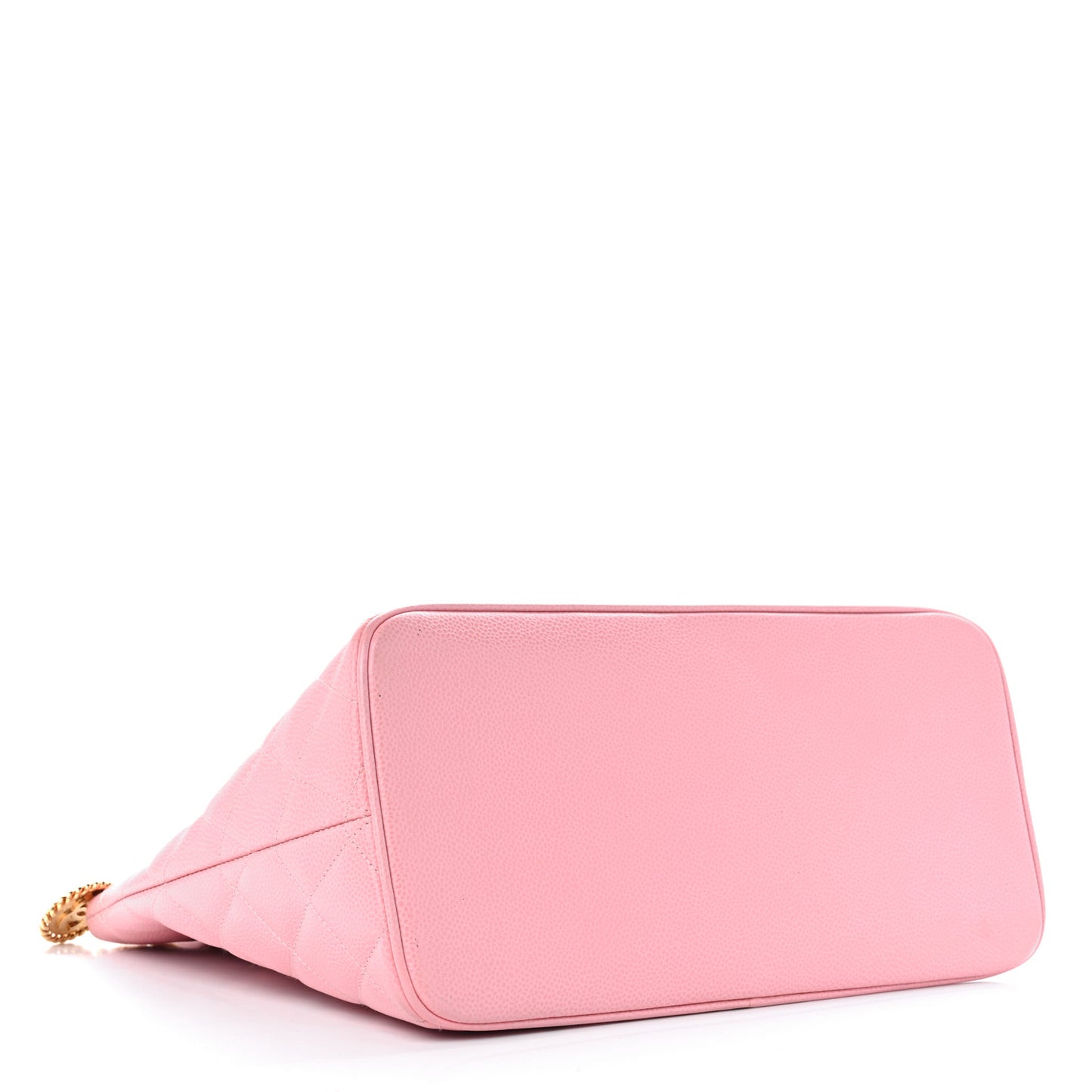 Caviar Quilted Medallion Tote Light Pink