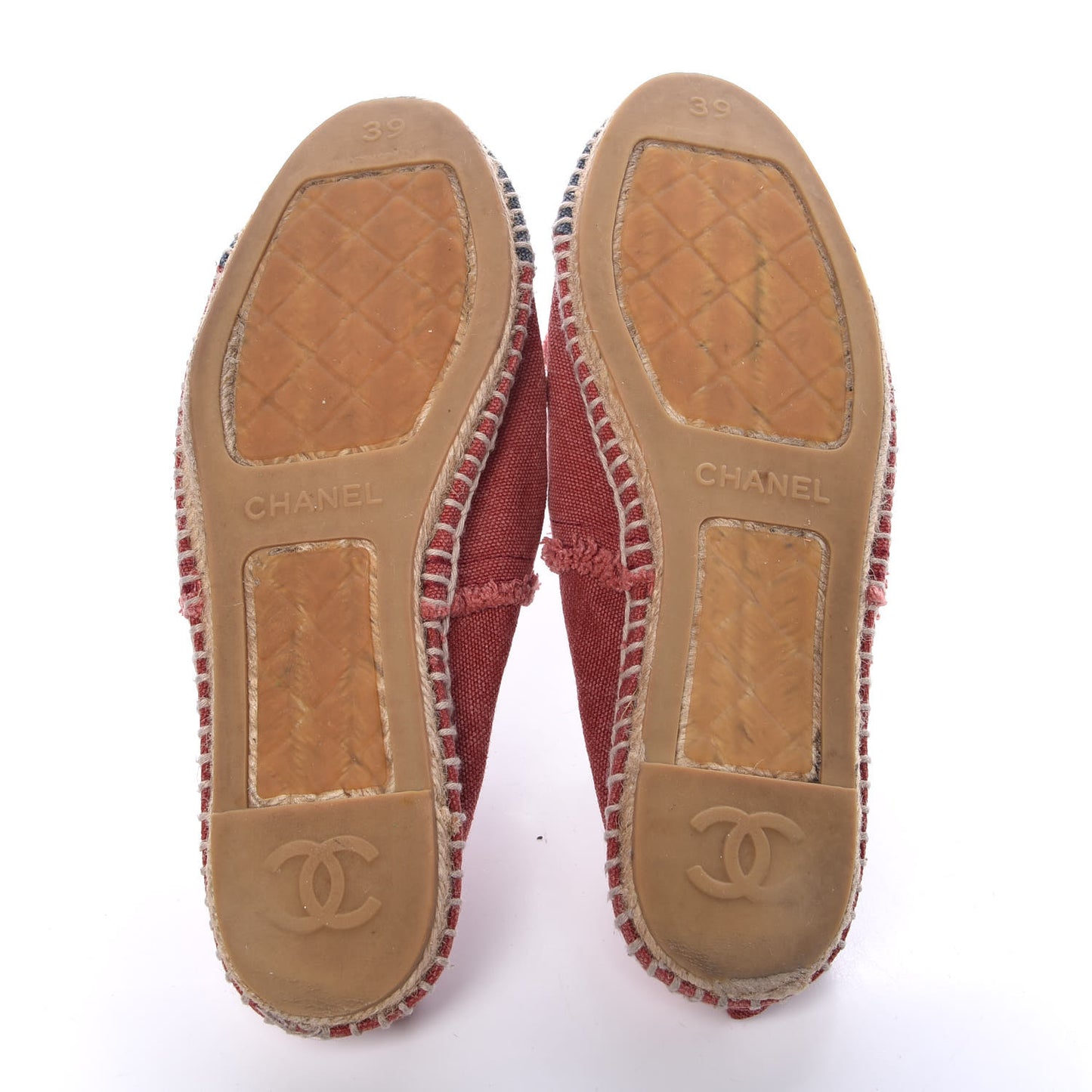 Toile CC Espadrilles 39 Red Black