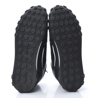 Chanel Lycra Womens CC Sneakers 41 Black White 5 of 8