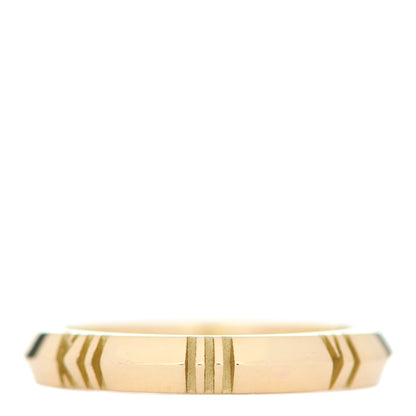 Tiffany 18K Yellow Gold Narrow Atlas X Closed Ring 48 4.5 3 of 5