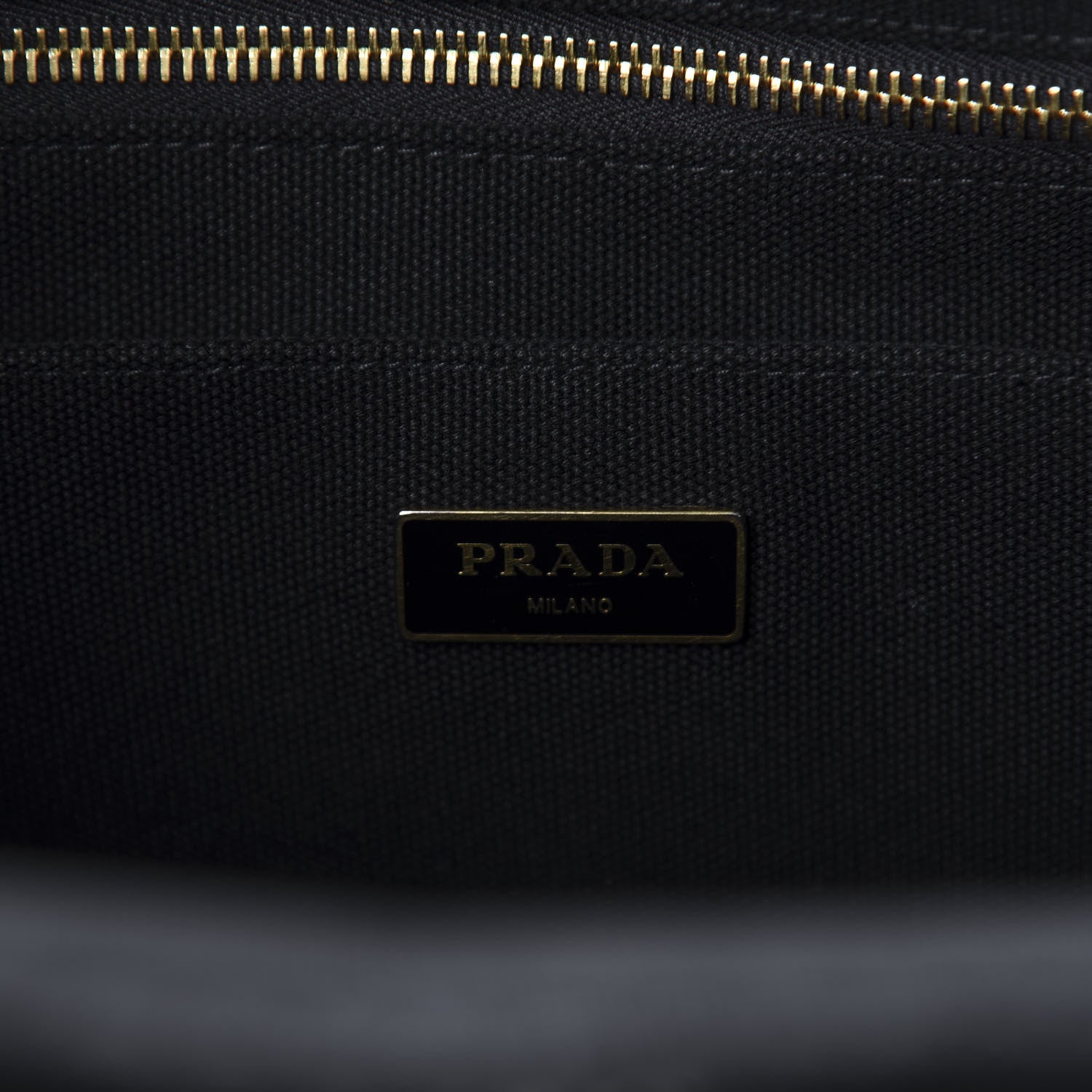 Prada Canapa Logo Tote Black 9 of 10