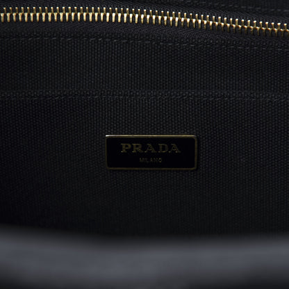 Prada Canapa Logo Tote Black 9 of 10