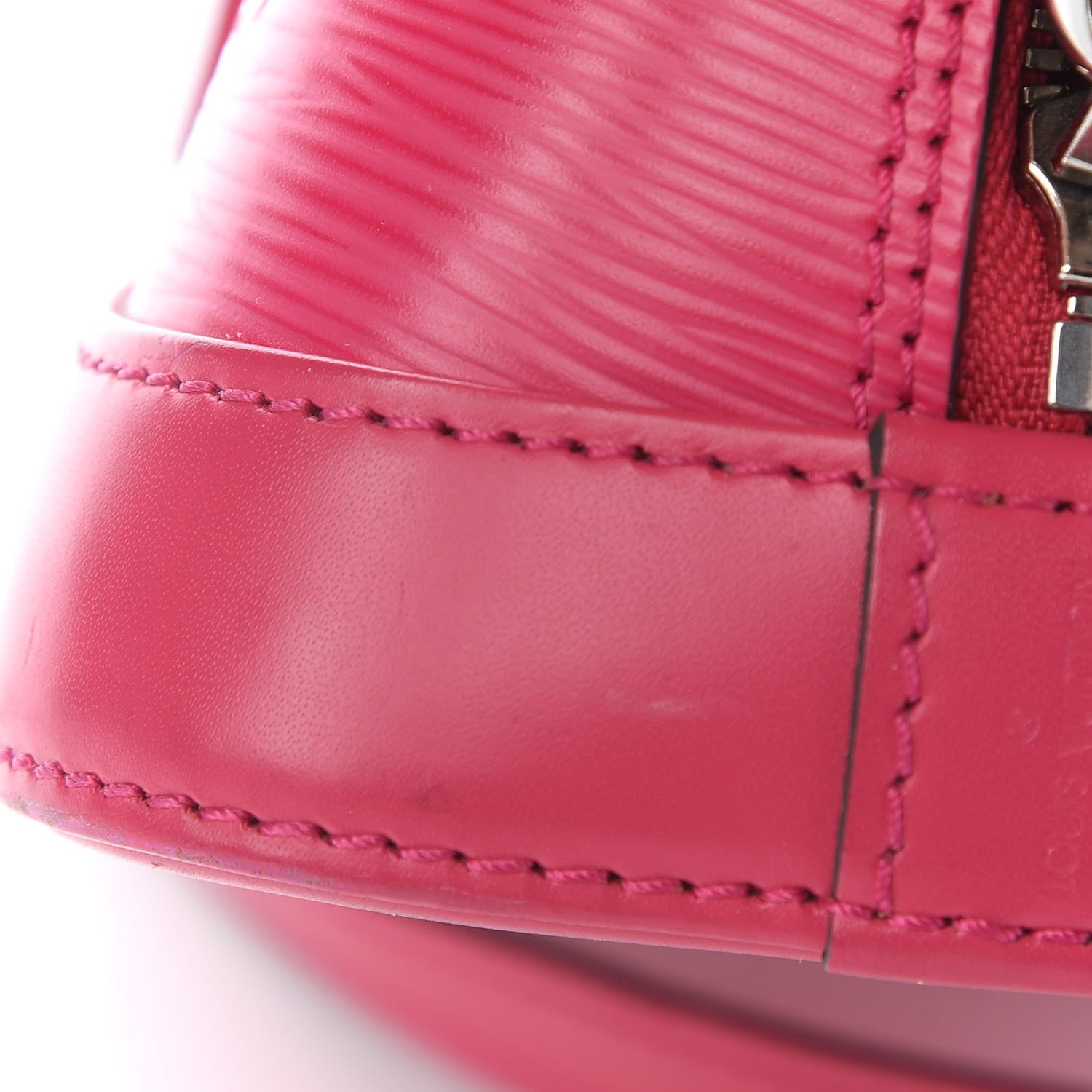 Louis Vuitton Epi Alma BB Hot Pink 11 of 14