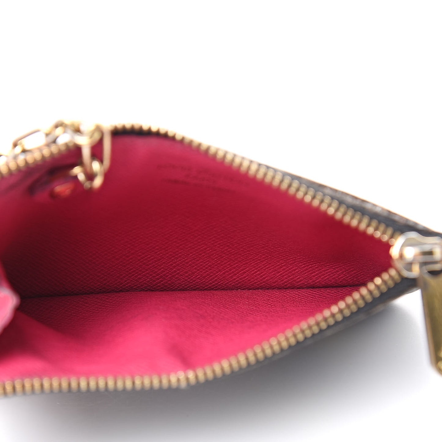 Monogram Multicolor Key Pouch Black Grenade