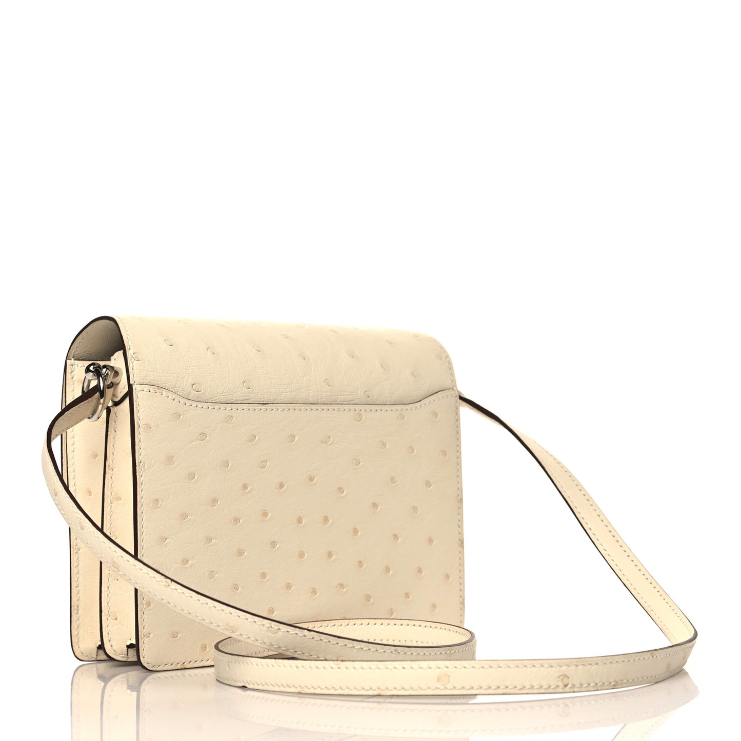 Ostrich Mini Sac Roulis Nata
