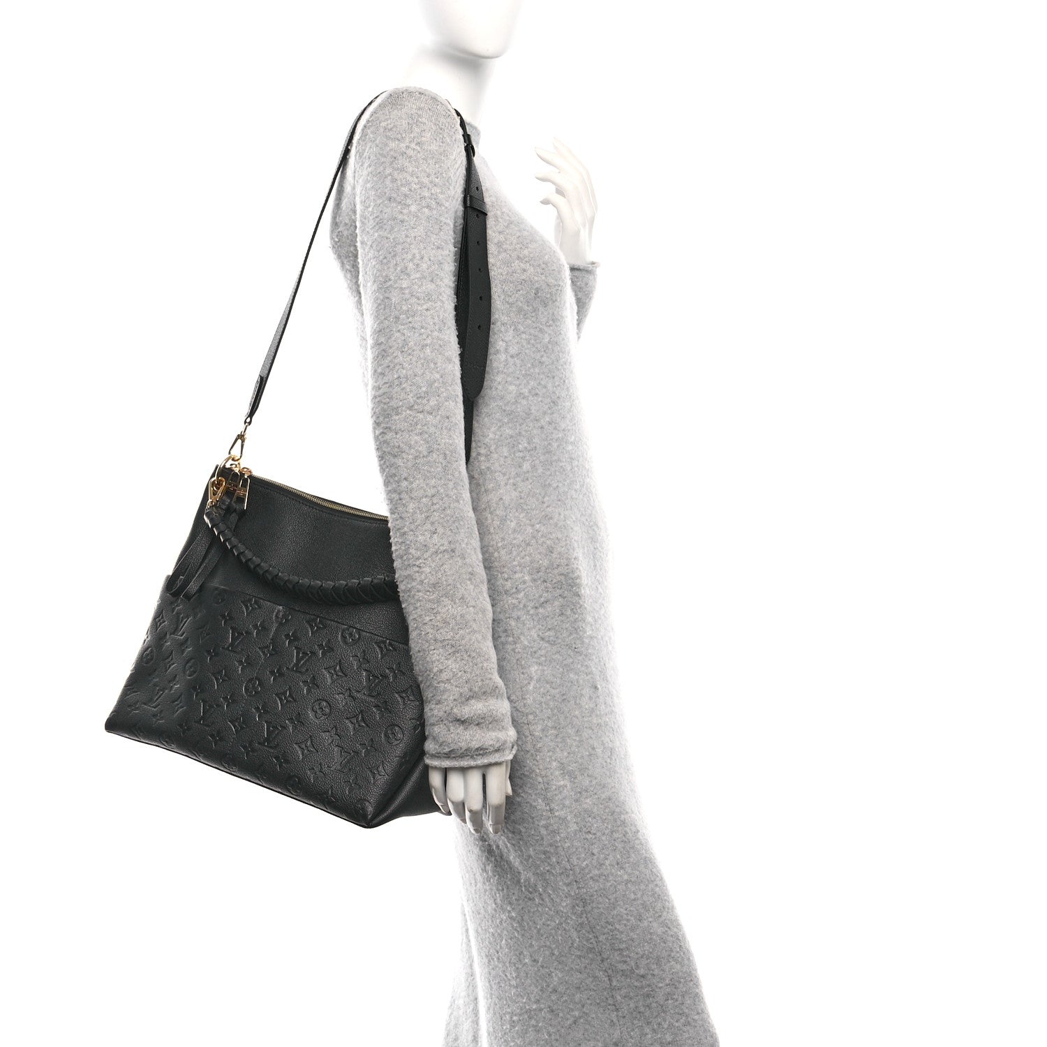 Louis Vuitton Empreinte Maida Hobo Black 3 of 9
