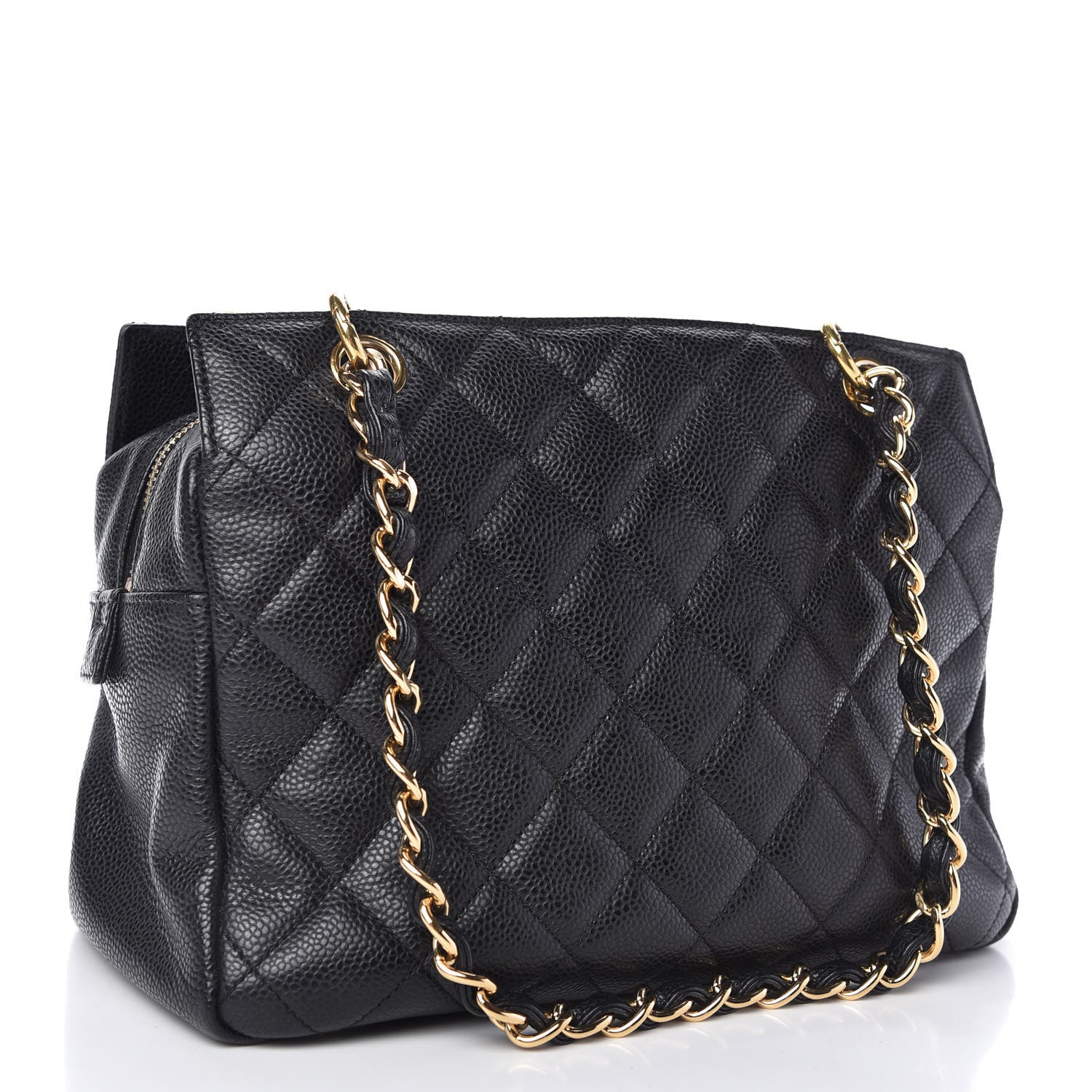 Chanel Caviar Quilted Petit Timeless Tote PTT Black 3 of 10