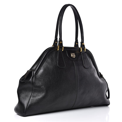 Gucci Calfskin Large Re(Belle) Top Handle Bag Black 3 of 14
