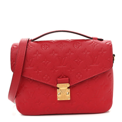 Louis Vuitton Empreinte Pochette Metis Cherry 1 of 10