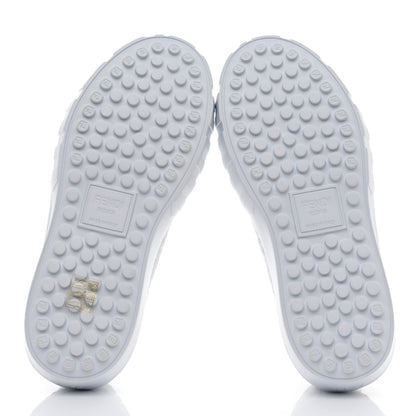 Fendi Velvet FF Calfskin Womens Fendi Force Low Top Sneakers 36 White 5 of 8