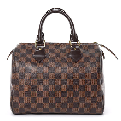 Louis Vuitton Damier Ebene Speedy 25 1 of 19