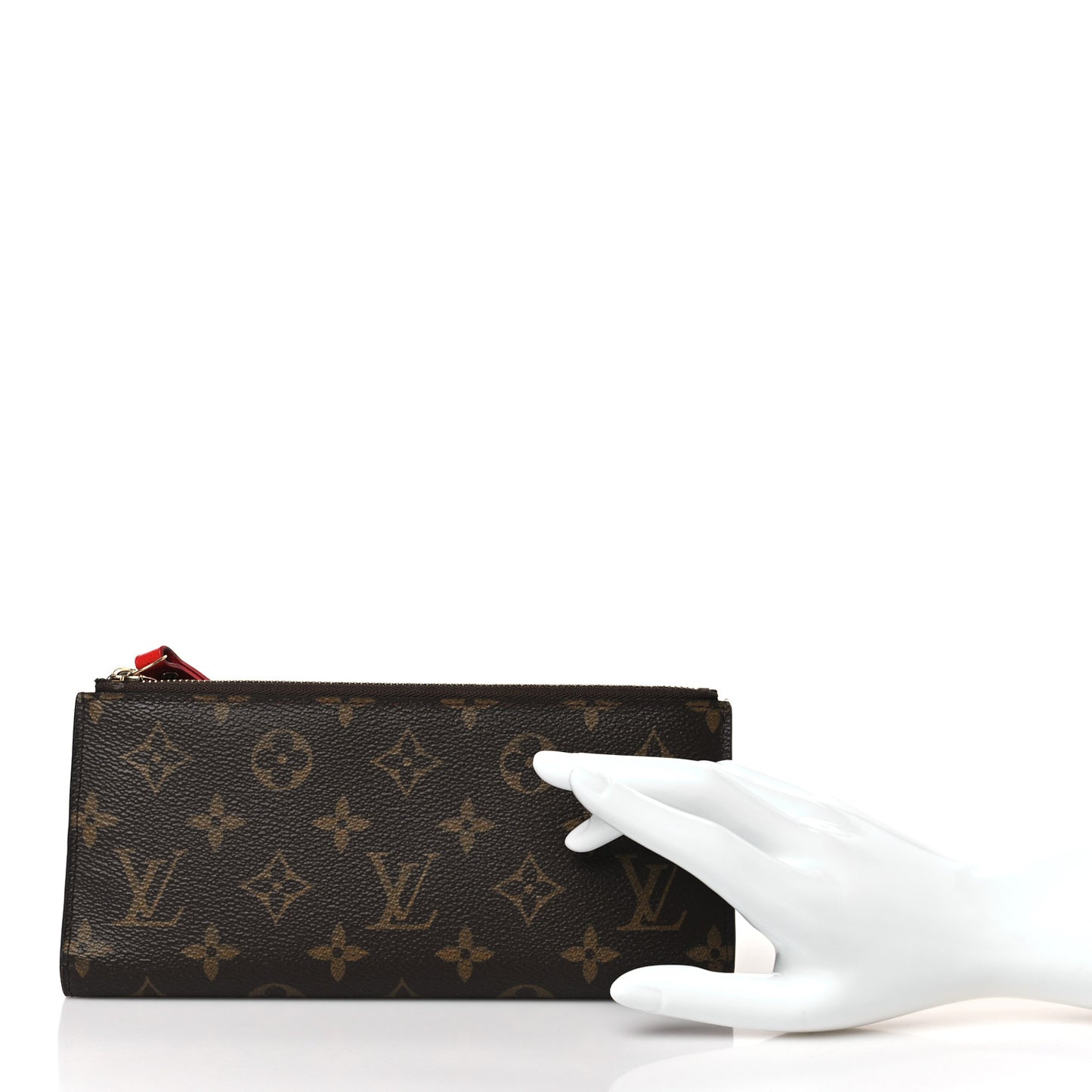 Monogram Adele Wallet Coquelicot