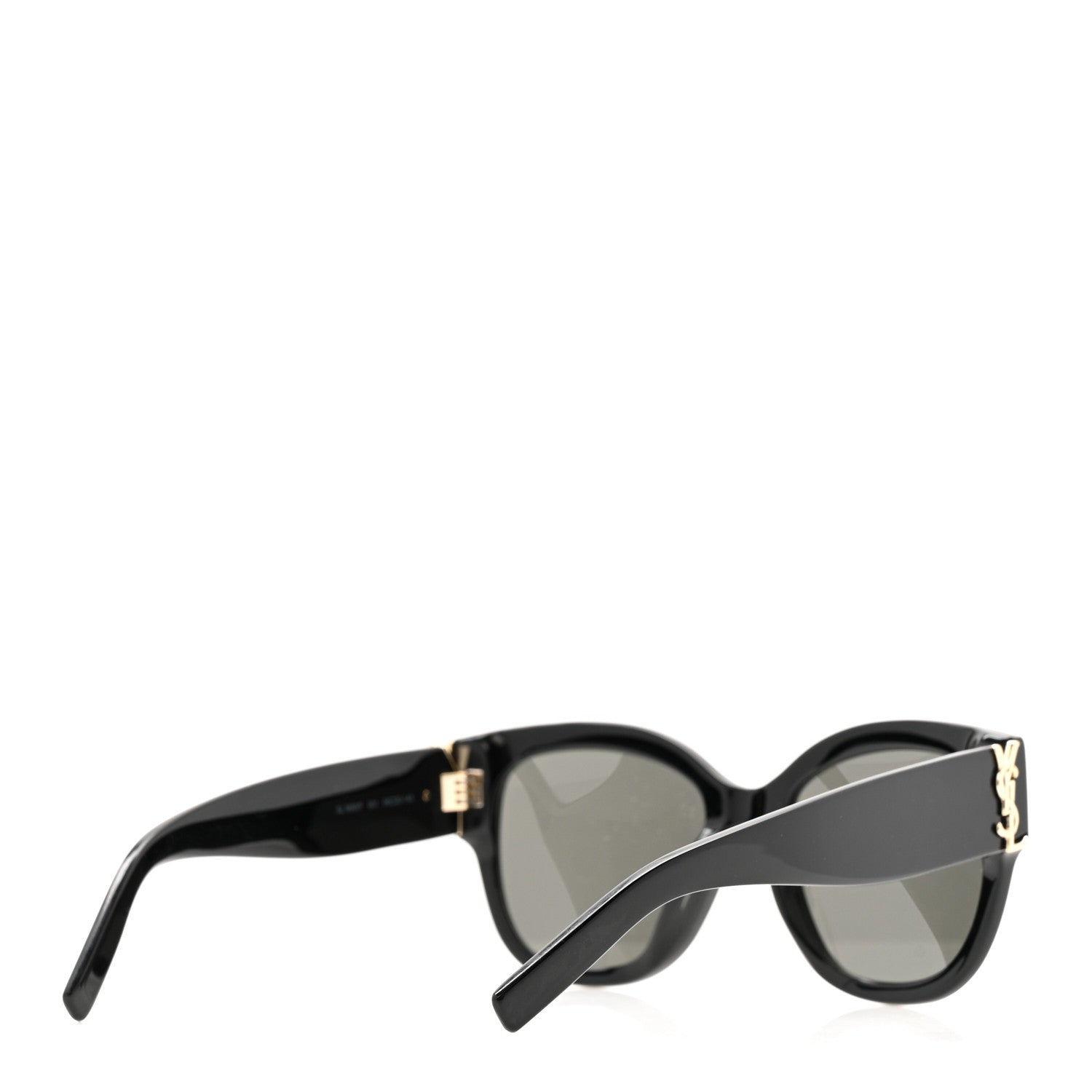 Saint Laurent Acetate Cateye Sunglasses SL M95 F Black 8 of 16