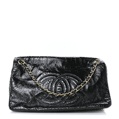 Chanel Vinyl Medium Rock and Chain Flap Black 1 of 9