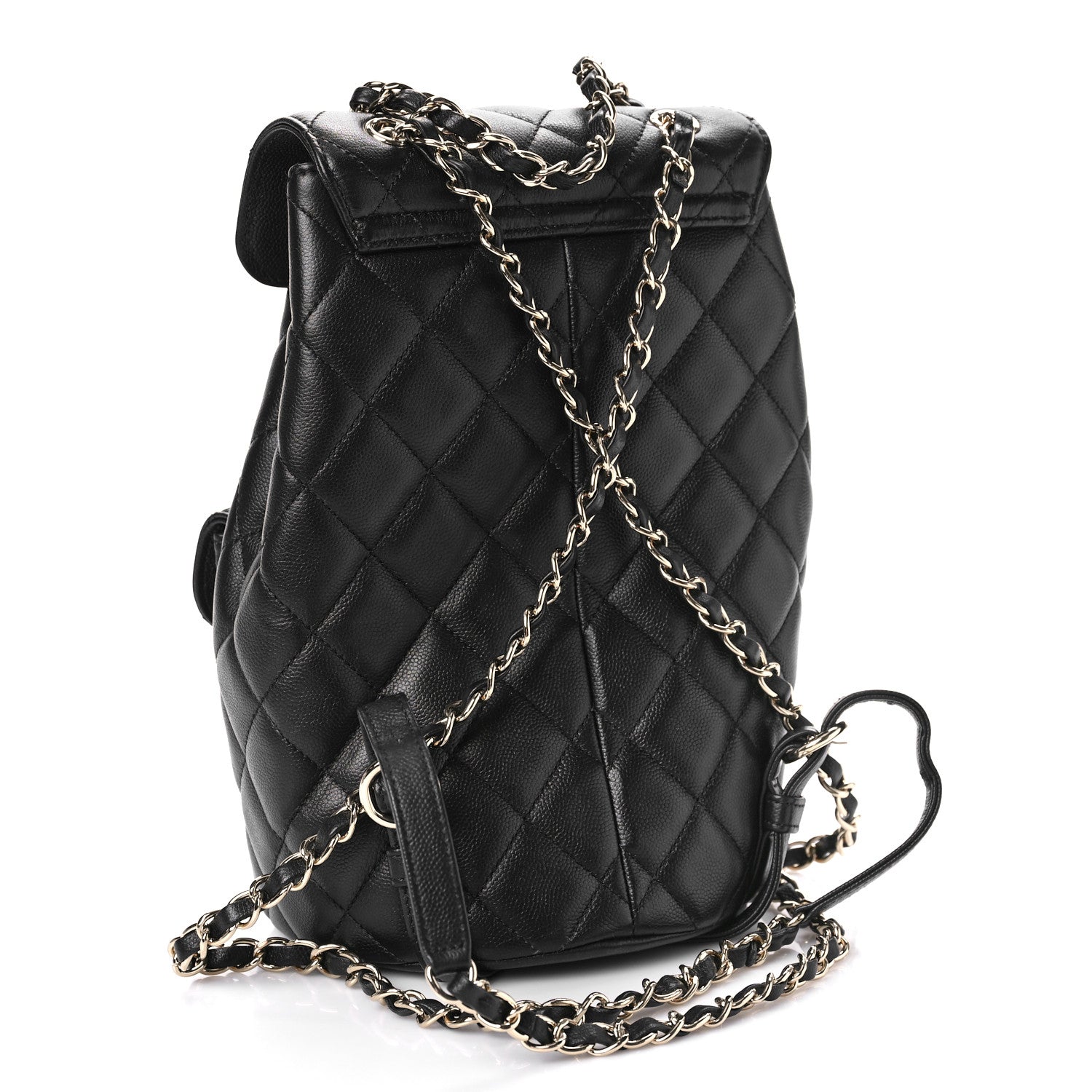 Chanel Caviar Quilted Pockets Backpack Black 2 of 8