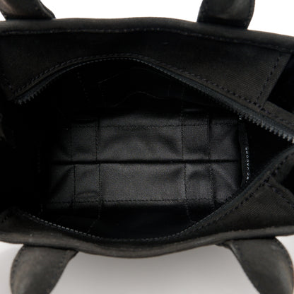 Marc Jacobs Cotton Canvas Small The Traveler Tote Bag Black 5 of 10