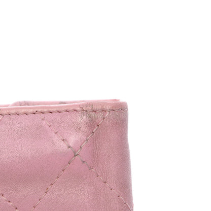 Chanel Calfskin Quilted Cambon 6 Key Holder Pink 11 of 14