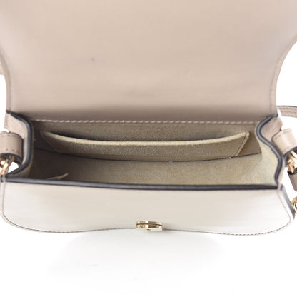 Chloe Patent Suede Small Nile Bracelet Bag Off White 5 of 8