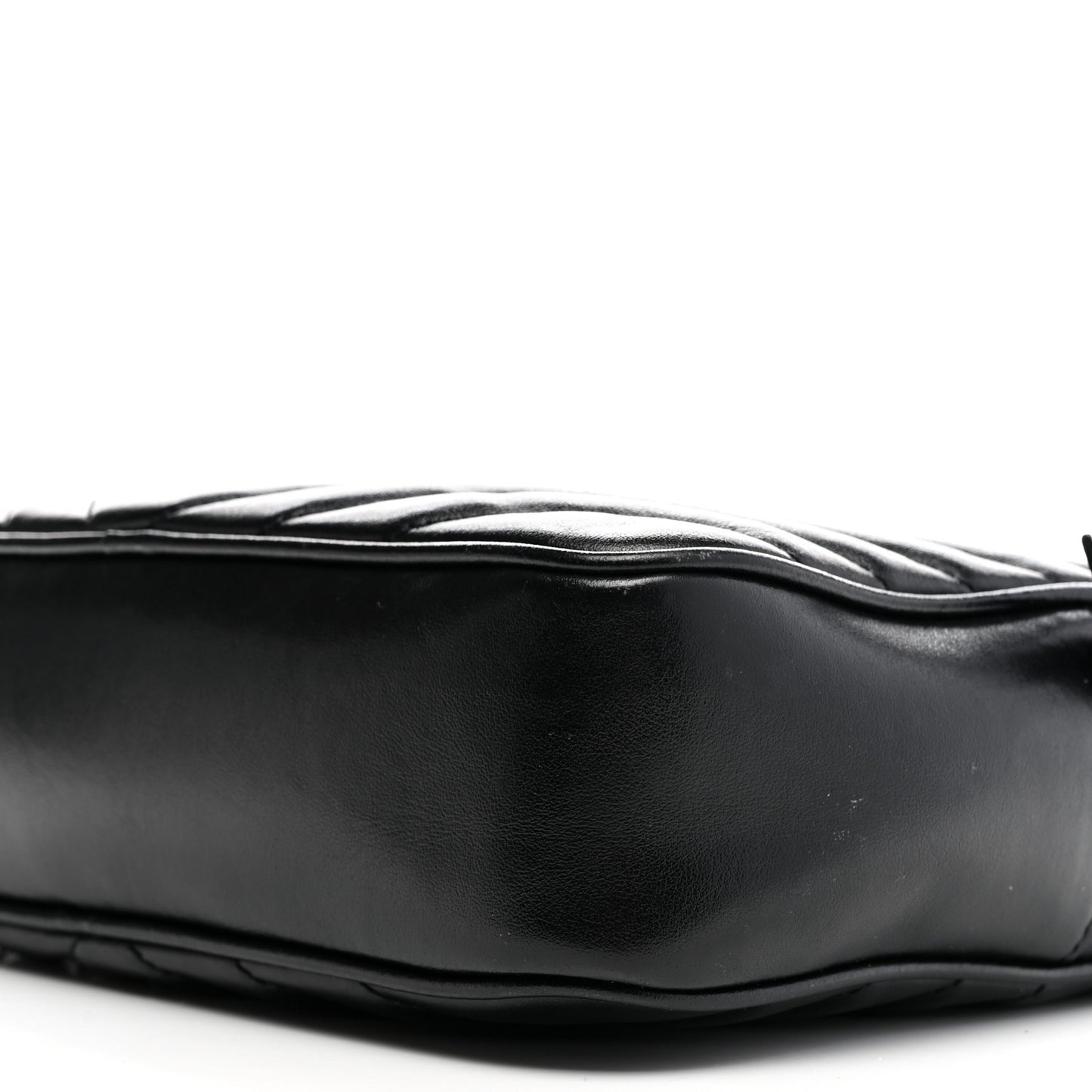 Calfskin Matelasse Monogram Lou Camera Bag Black