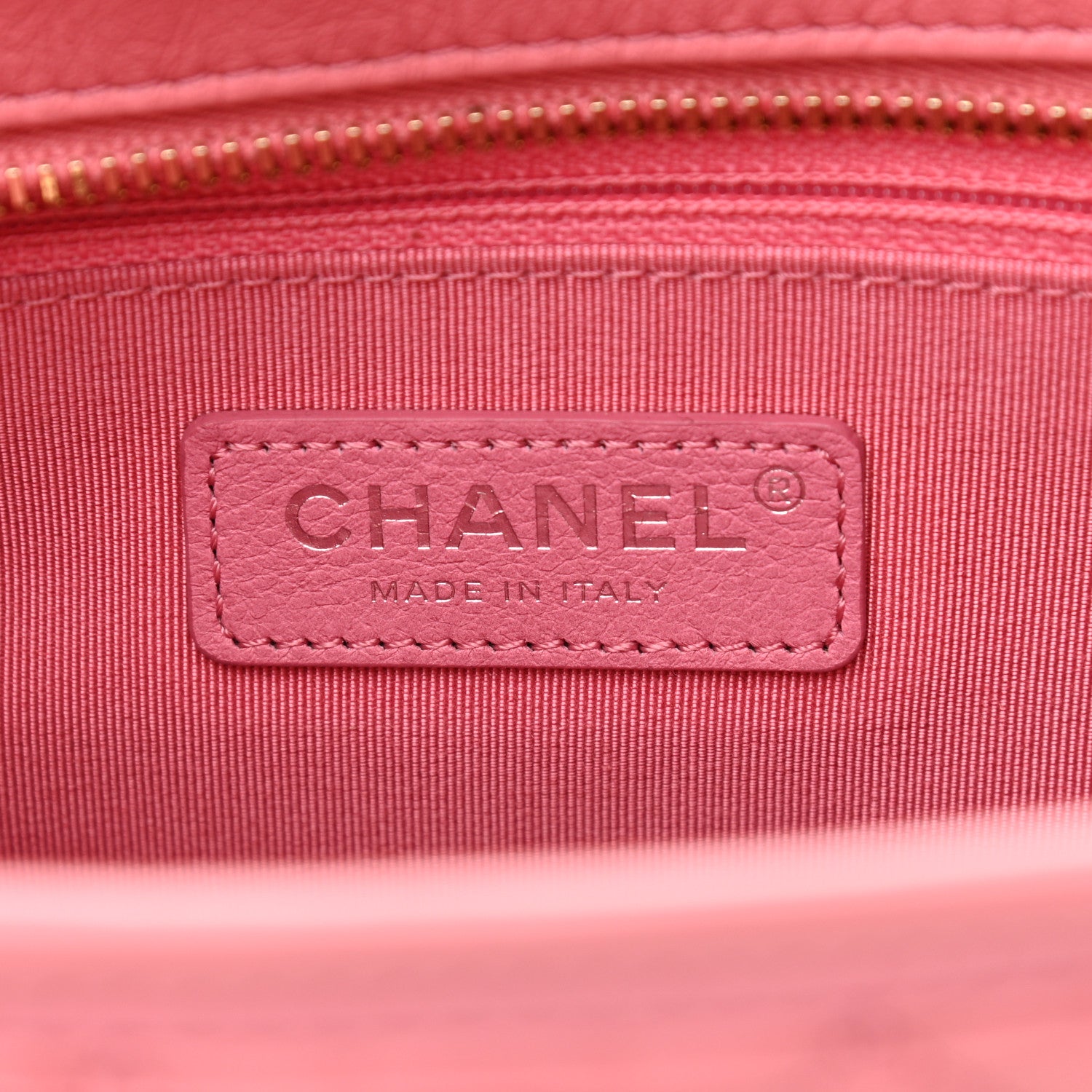 Chanel Aged Calfskin Quilted Medium Gabrielle Logo Hobo Rose 6 of 10