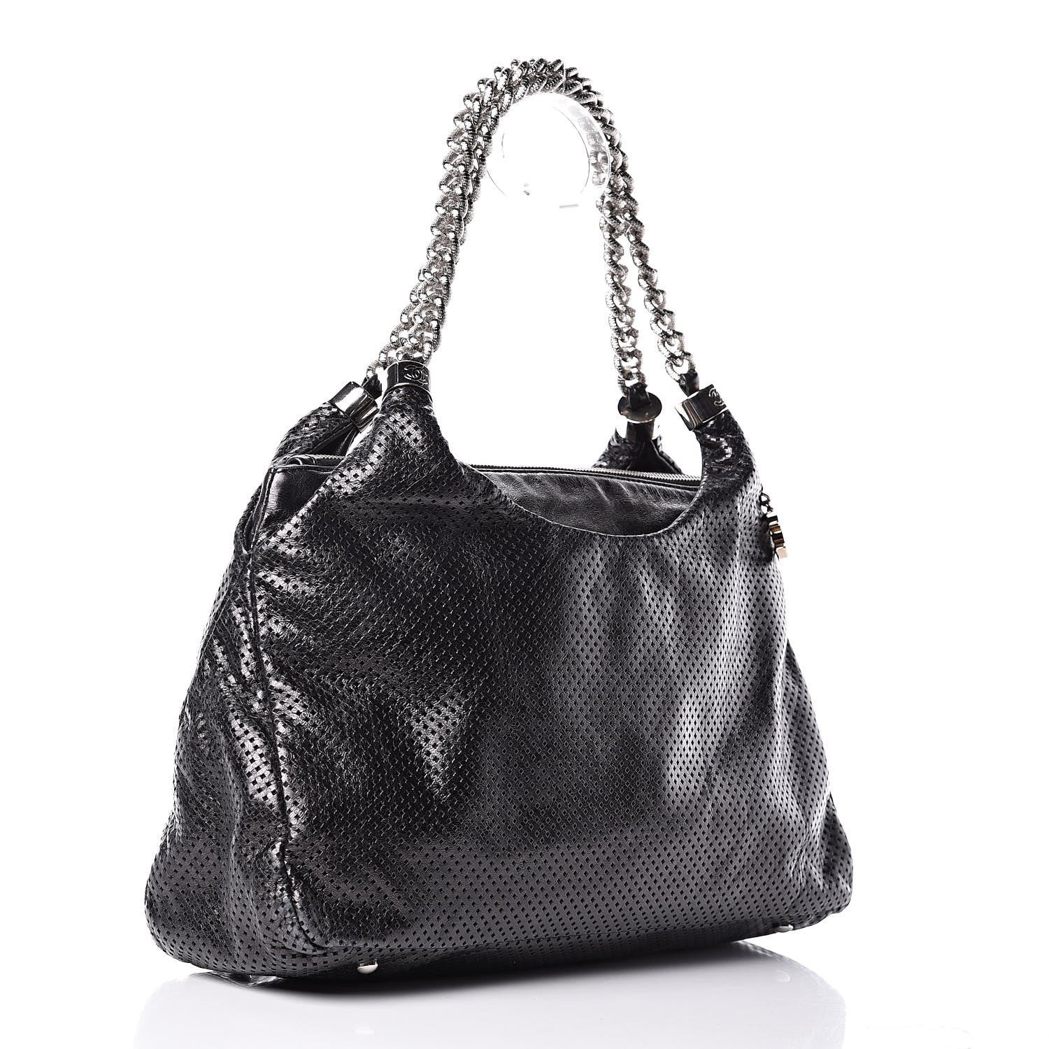 Chanel Calfskin Rodeo Drive Hobo Black 3 of 9