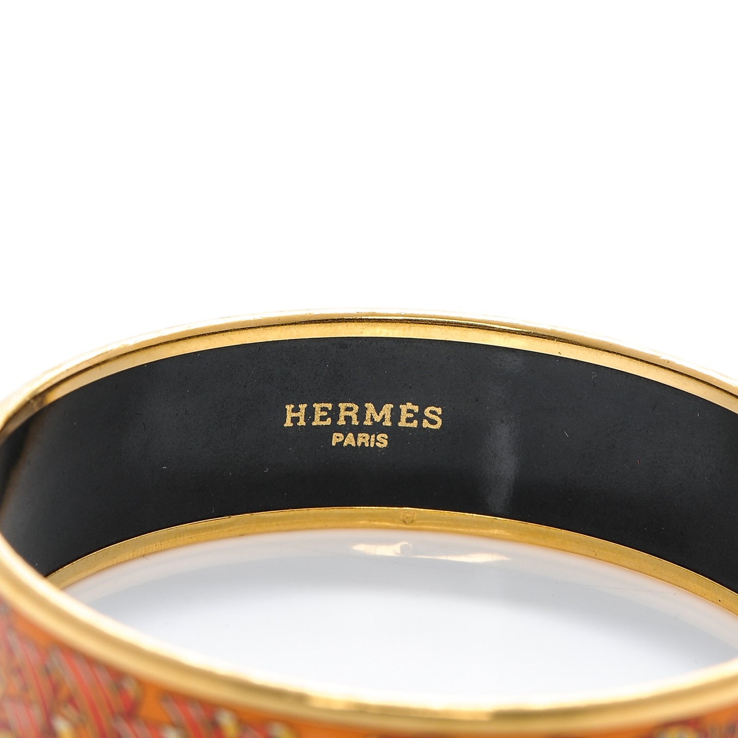 Enamel Printed Wide Rencontre Oceane Bracelet 62