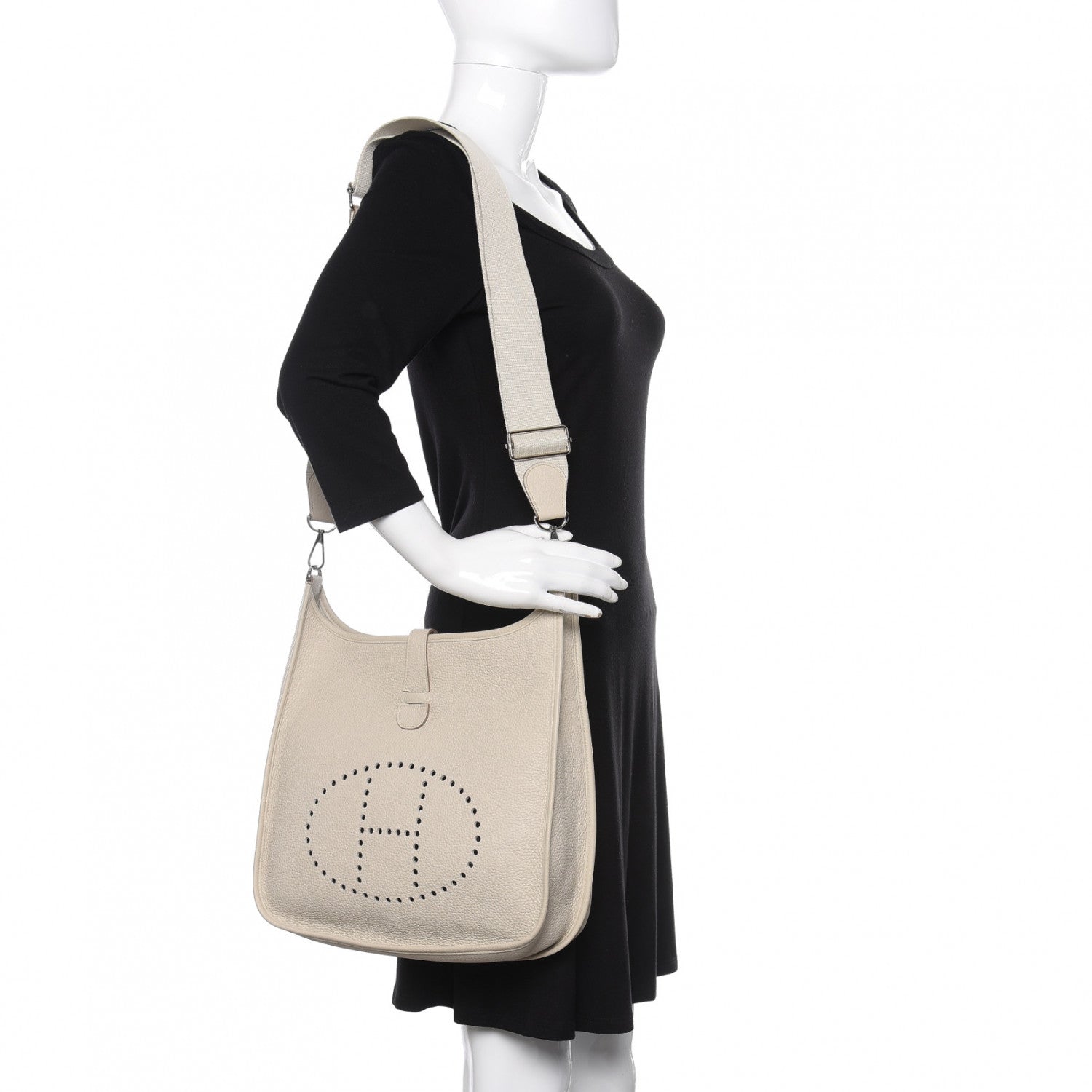 Hermes Taurillon Clemence Evelyne III PM Beton 2 of 9