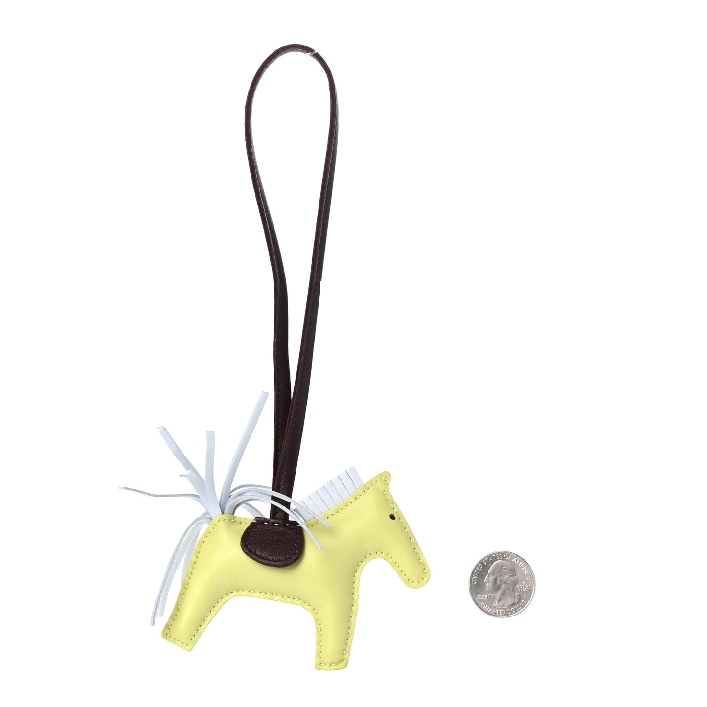 Milo Lambskin Grigri Rodeo Horse Bag Charm PM Jaune Bourgeon Bleu Brume Rouge Sellier