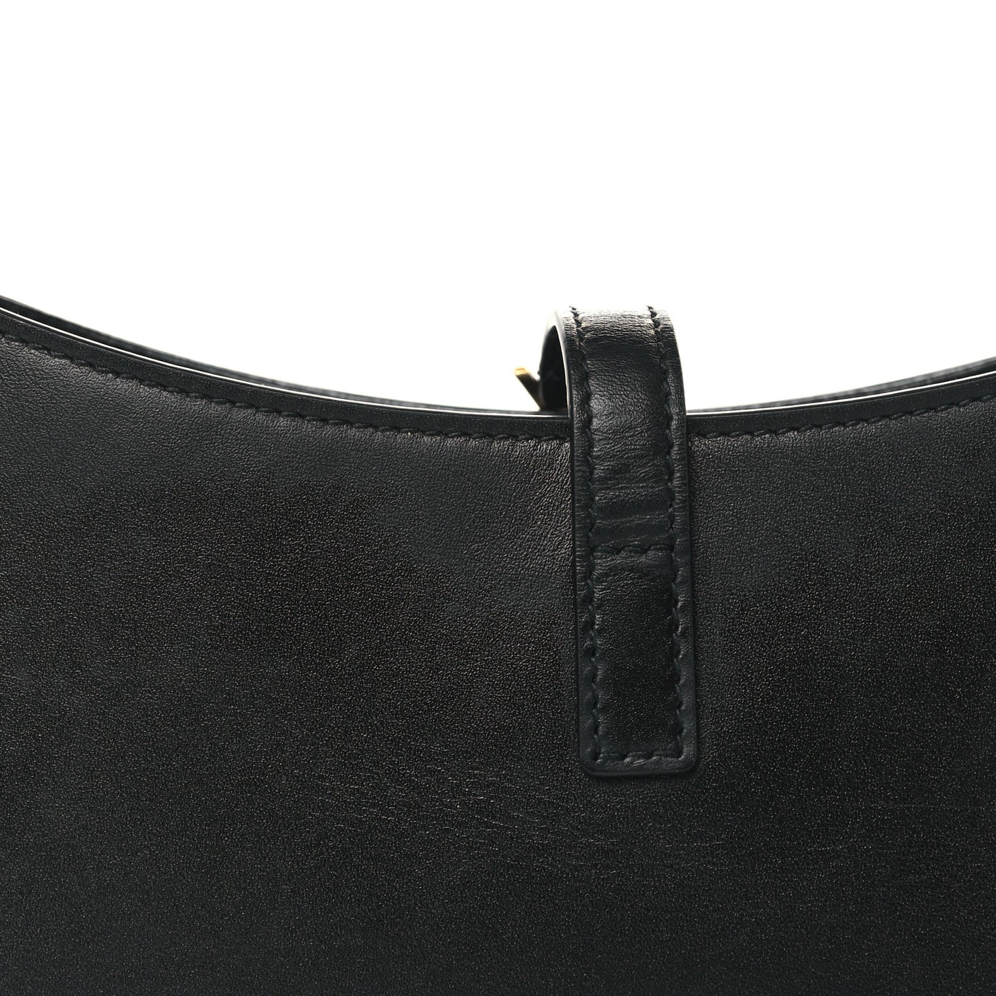 Smooth Calfskin Le 5 A 7 Mini Hobo Black