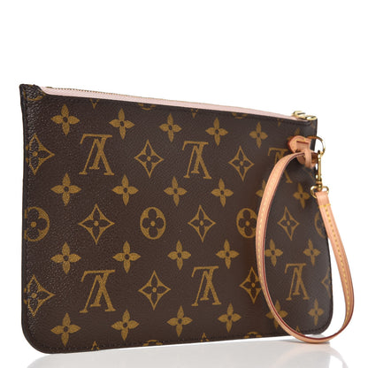 Louis Vuitton Monogram Saint Barth Neverfull MM GM Pochette Rose Ballerine 3 of 7