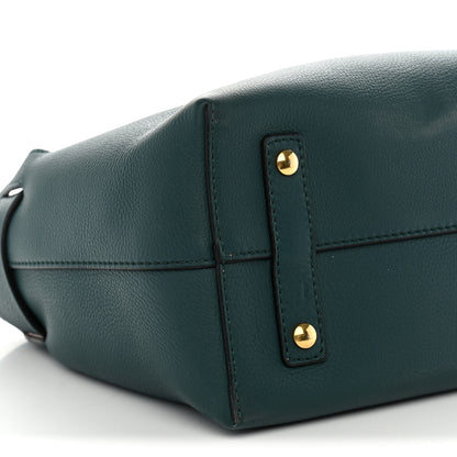 Burberry Soft Grain Calfskin Small Belt Bag Dark Cyan 9 of 11