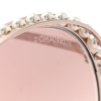 Chanel Round Pearl Sunglasses 4247-H Pink Gold 7 of 8
