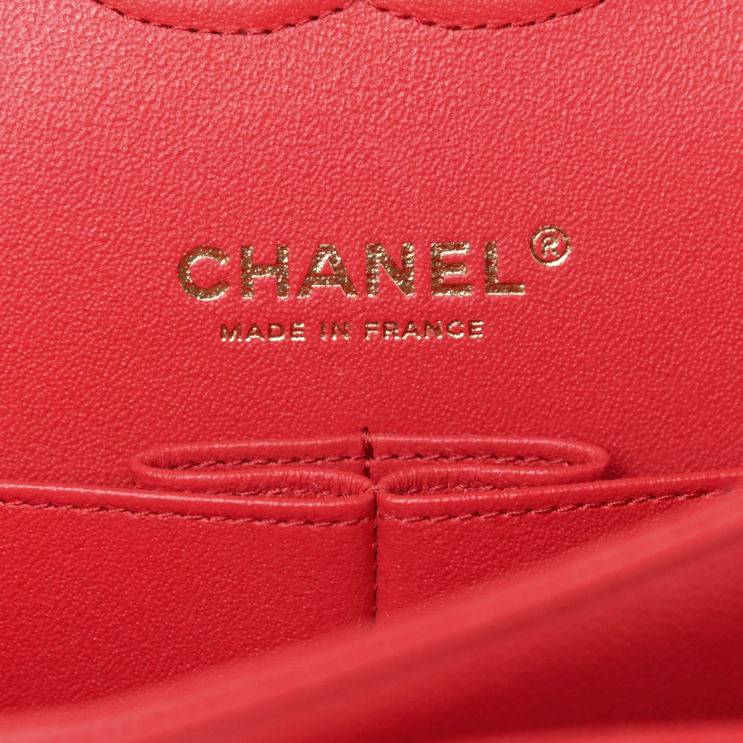Chanel Caviar Quilted Medium Double Flap Red 5 of 10