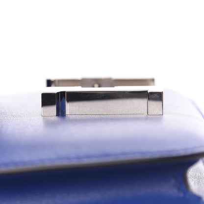 Hermes Tadelakt Constance 18 Bleu Electrique 13 of 19
